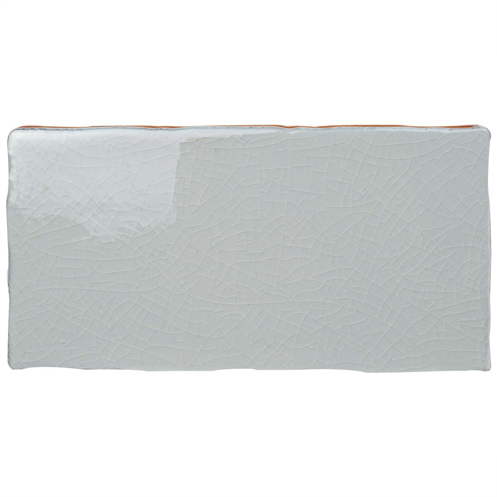 Antic Craquelle Gris Mix 3 in. x 6 in. Ceramic Wall Tile