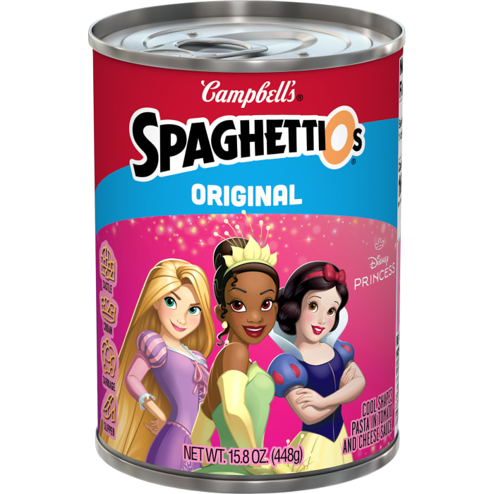 SpaghettiOs&reg;Disney&reg;&nbsp;Princess Shaped Pasta