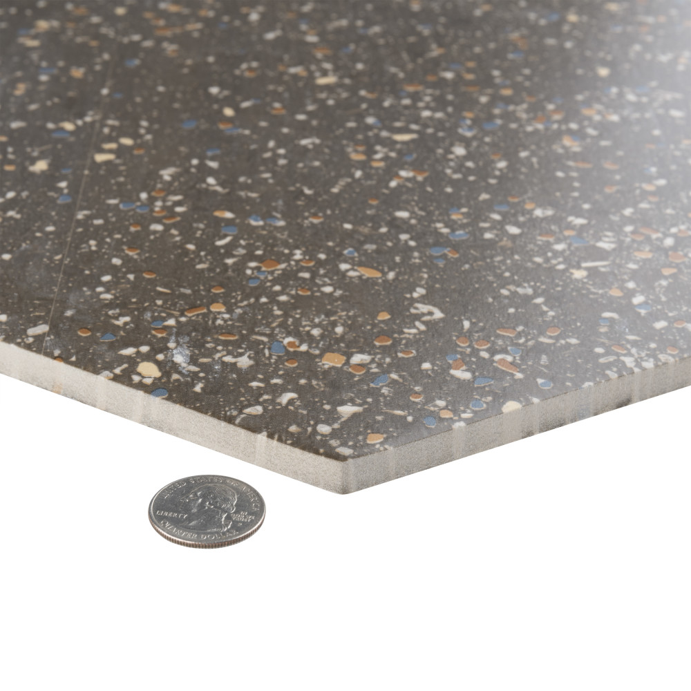 Palazzo Hex Colori 14-1/8 in. x 16-1/4 in. Porcelain Floor and Wall Tile