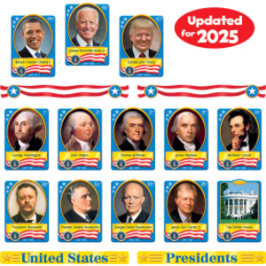 U.S. Presidents Bulletin Board Set
