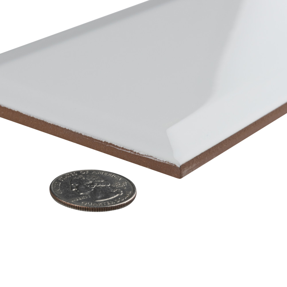Santorini Loft Blanco 4 in. x 11-7/8 in. Ceramic Wall Tile Santorini Loft Blanco 4 in. x 11-7/8 in. Ceramic Wall Tile