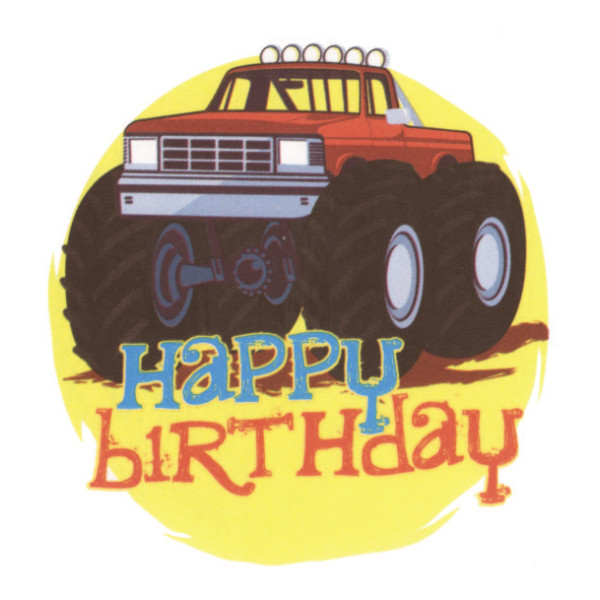 Big Truck Birthday Edible Image®