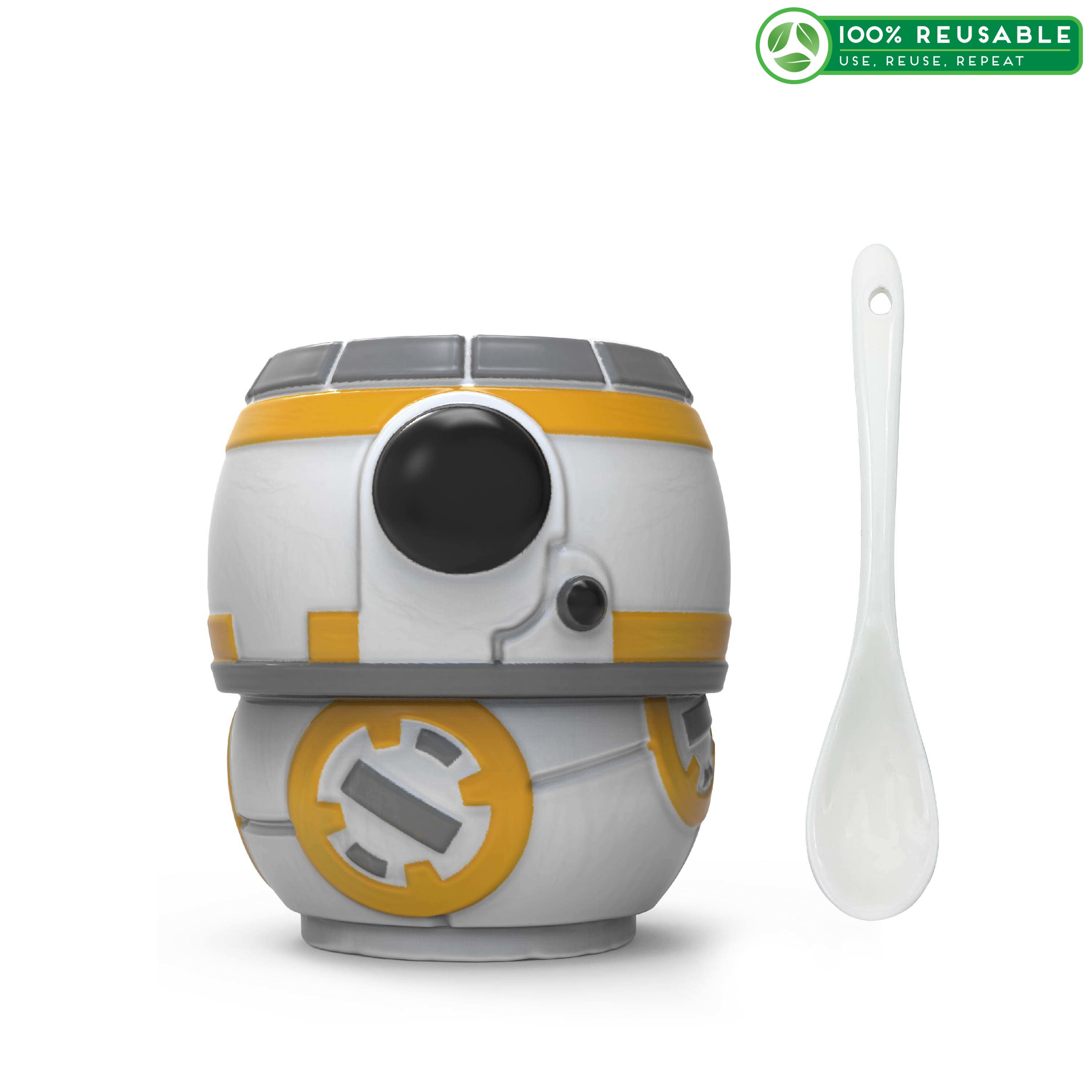 Star Wars 13 ounce Coffee Mug and Spoon, BB8 slideshow image 1 Star Wars 13 ounce Coffee Mug and Spoon, BB8 slideshow image 1