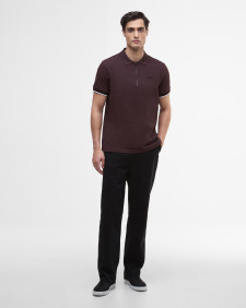 Buxton Short-Sleeved Polo Shirt Java Red