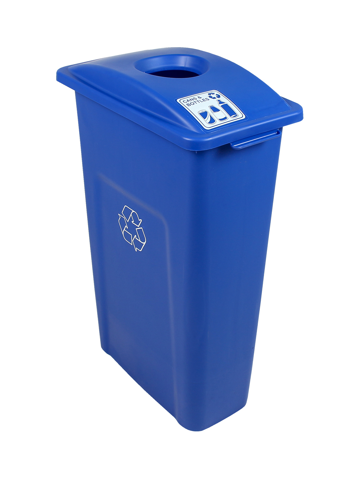 WASTE WATCHER – Single – Kit – Cans & Bottles – Circle – Blue