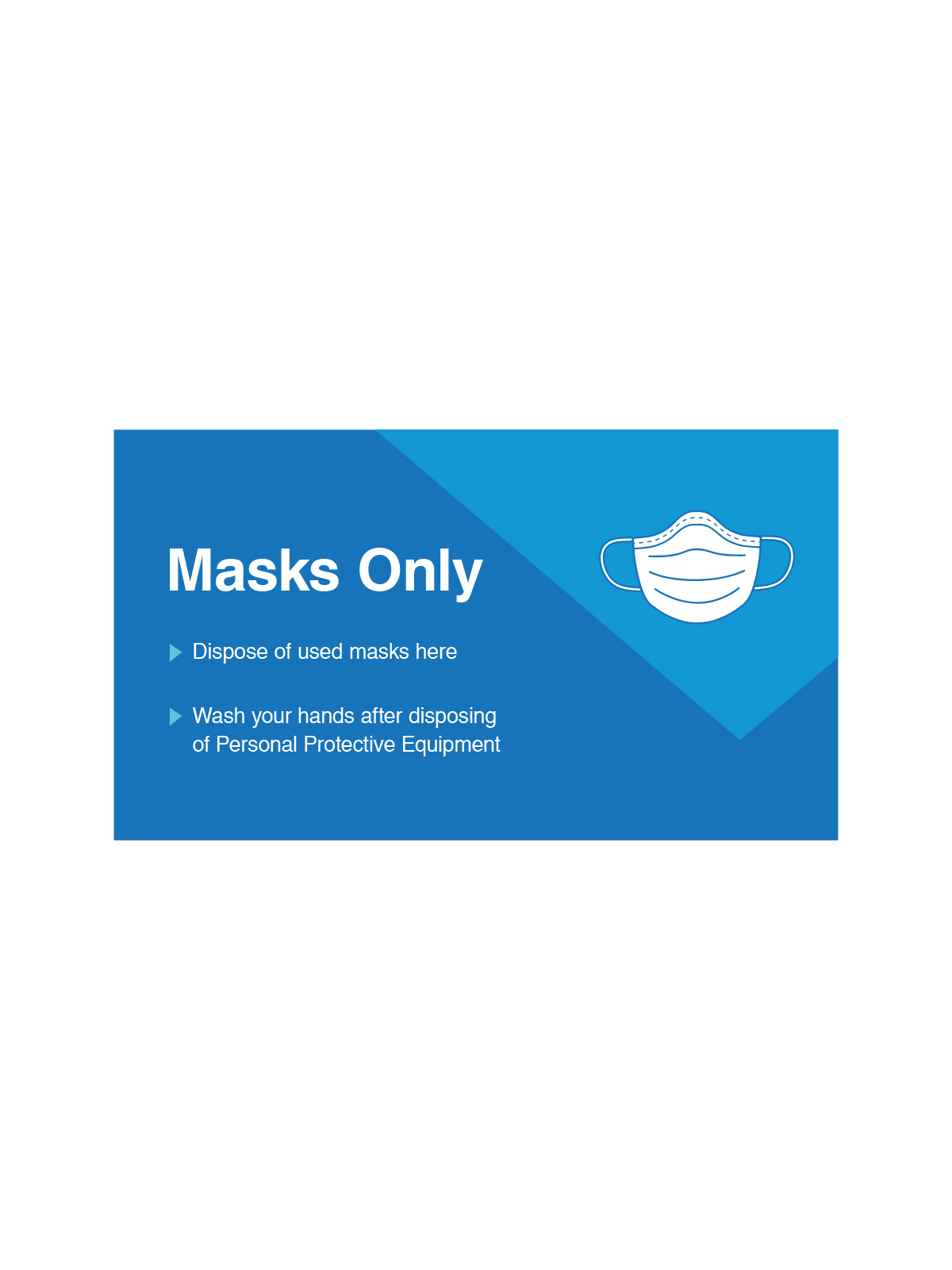SPECTRUM – Ellipse Double Sign – Masks Only – Blue