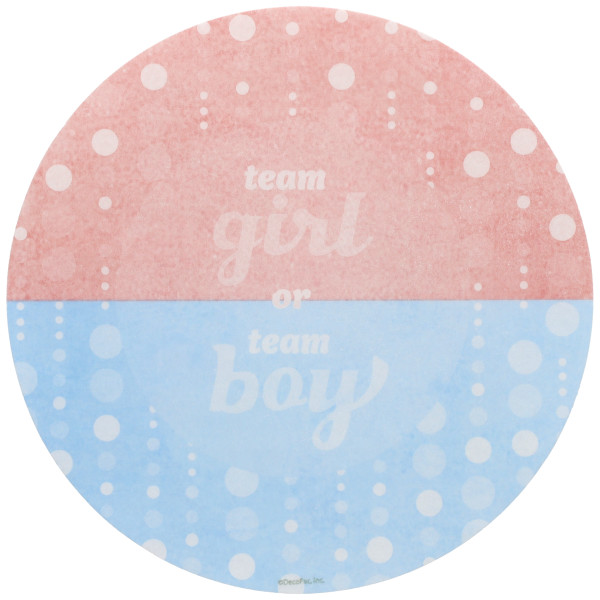 Team Girl or Team Boy Made Simply™ Sugar Paper