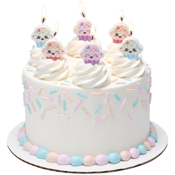 Cupcake Shaped Candles