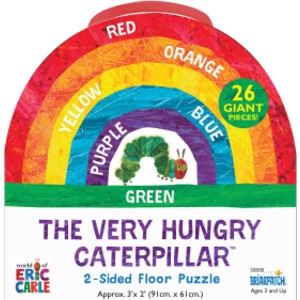 The World of Eric Carle&trade; The Very Hungry Caterpillar 2-Sided Floor Puzzle