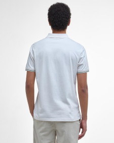Austwick Tipped Polo Shirt Whisper White