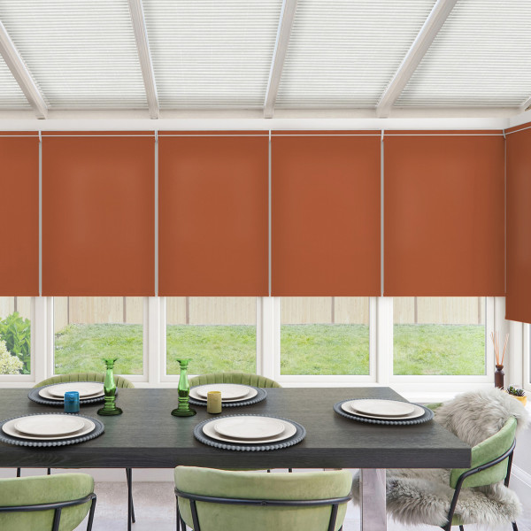 Acacia Rust Roller Blind