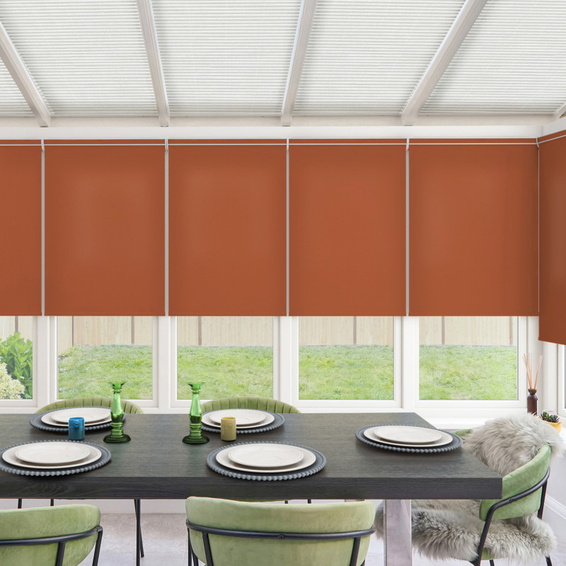 Acacia Rust Roller Blind