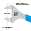 8WCB 8-inch CODE BLUE® WideAzz® Adjustable Wrench
