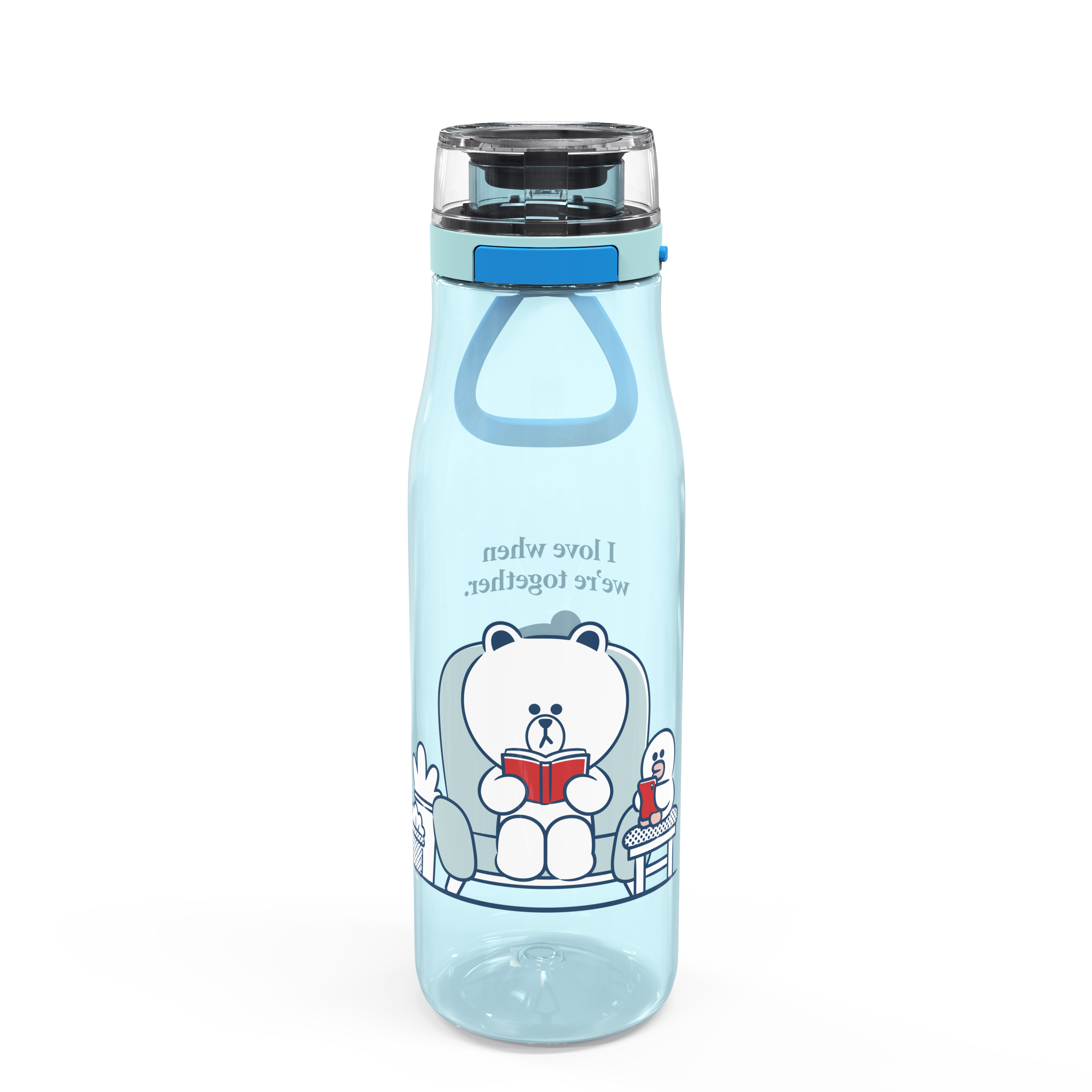 Line Friends 25 ounce Water Bottle, Brown and Sally slideshow image 1 Line Friends 25 ounce Water Bottle, Brown and Sally slideshow image 1