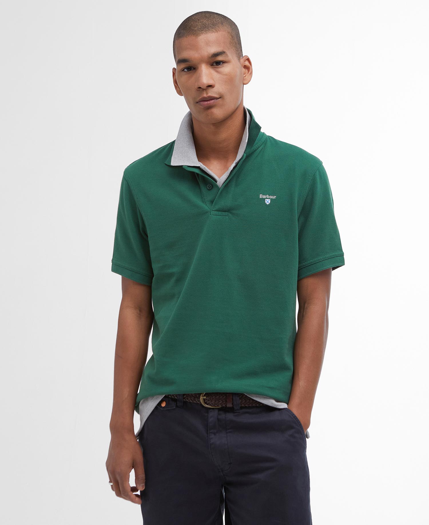 Sports Short-Sleeved Polo Shirt image number 0