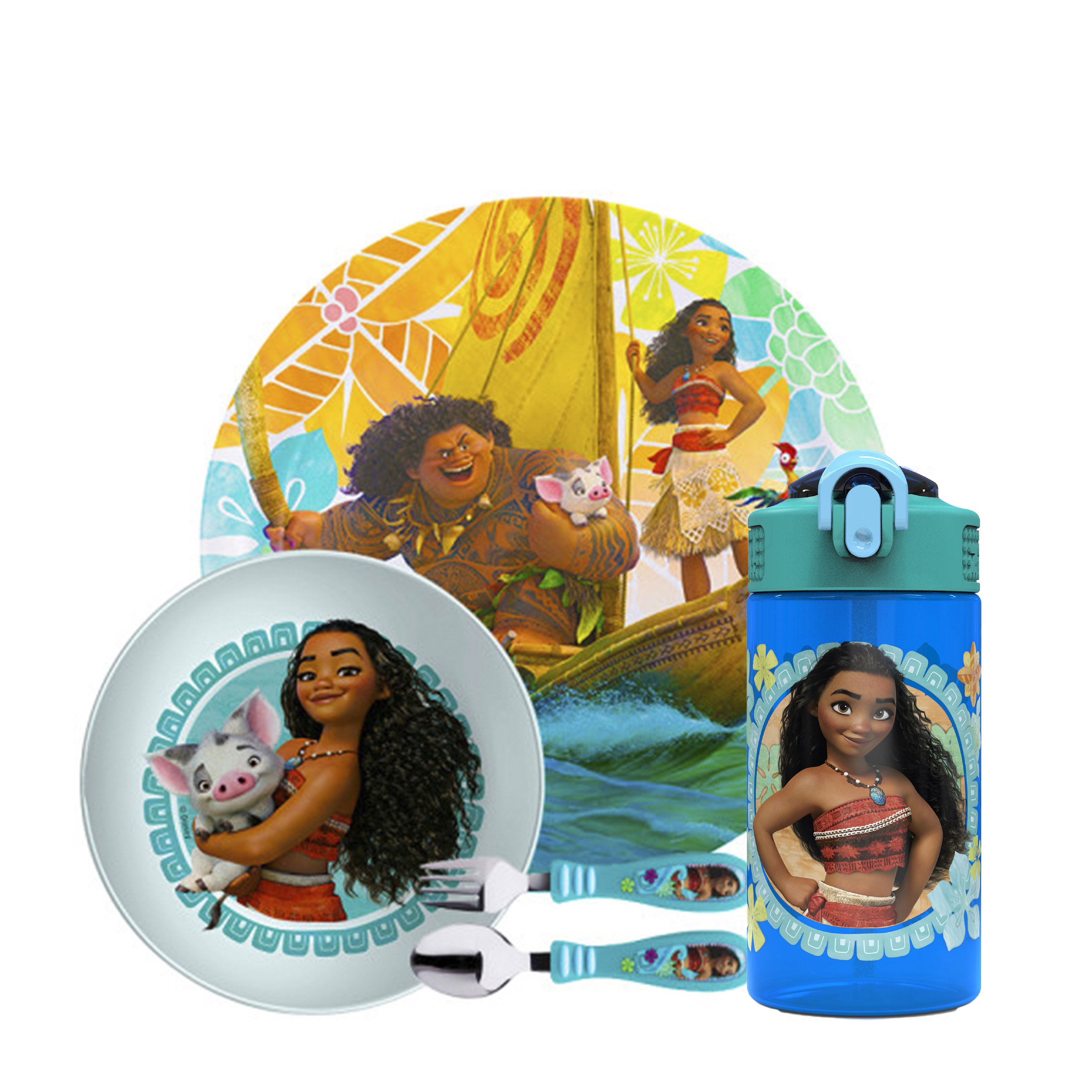 Disney Dinnerware Set, Moana, 5-piece set slideshow image 1 Disney Dinnerware Set, Moana, 5-piece set slideshow image 1