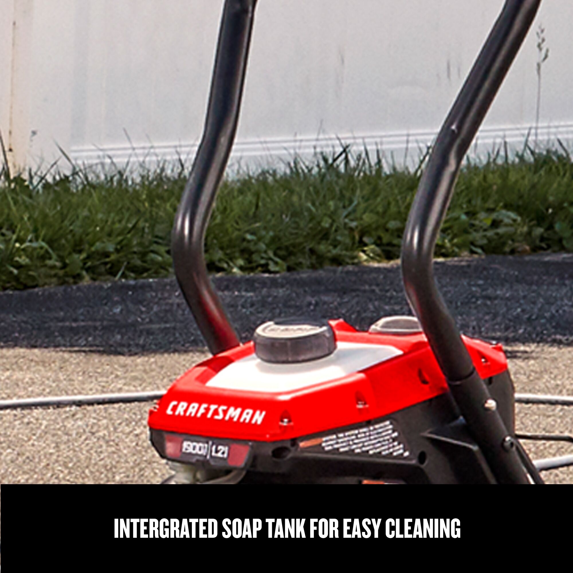 Graphic of CRAFTSMAN Pressure Washers highlighting product features