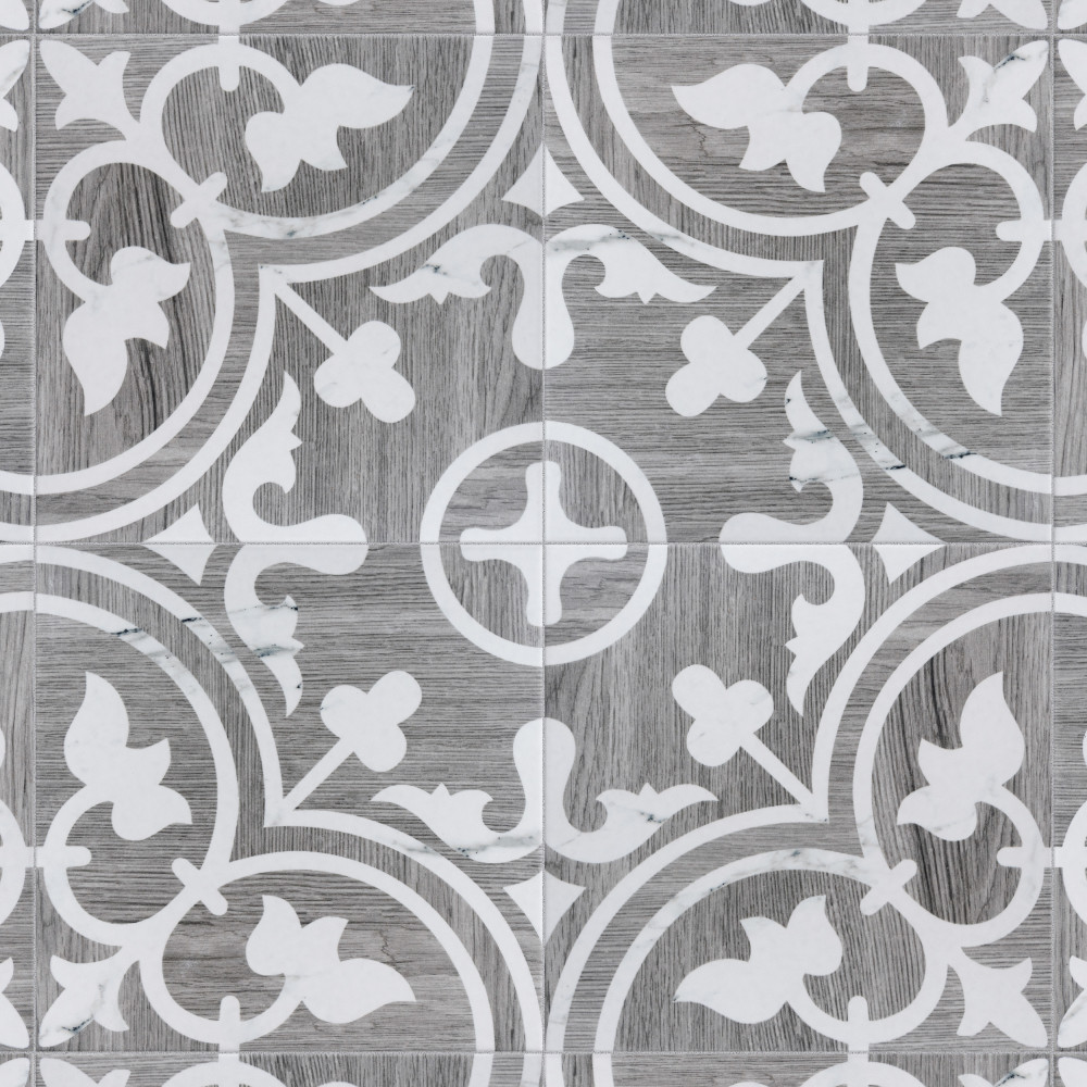 Sample – Llama Arte Loire Verso Silver Smoke Porcelain Floor and Wall Tile