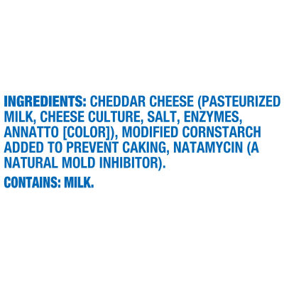 Kraft Mild Cheddar Family Size Finely Shredded Natural Cheese 24oz Bag