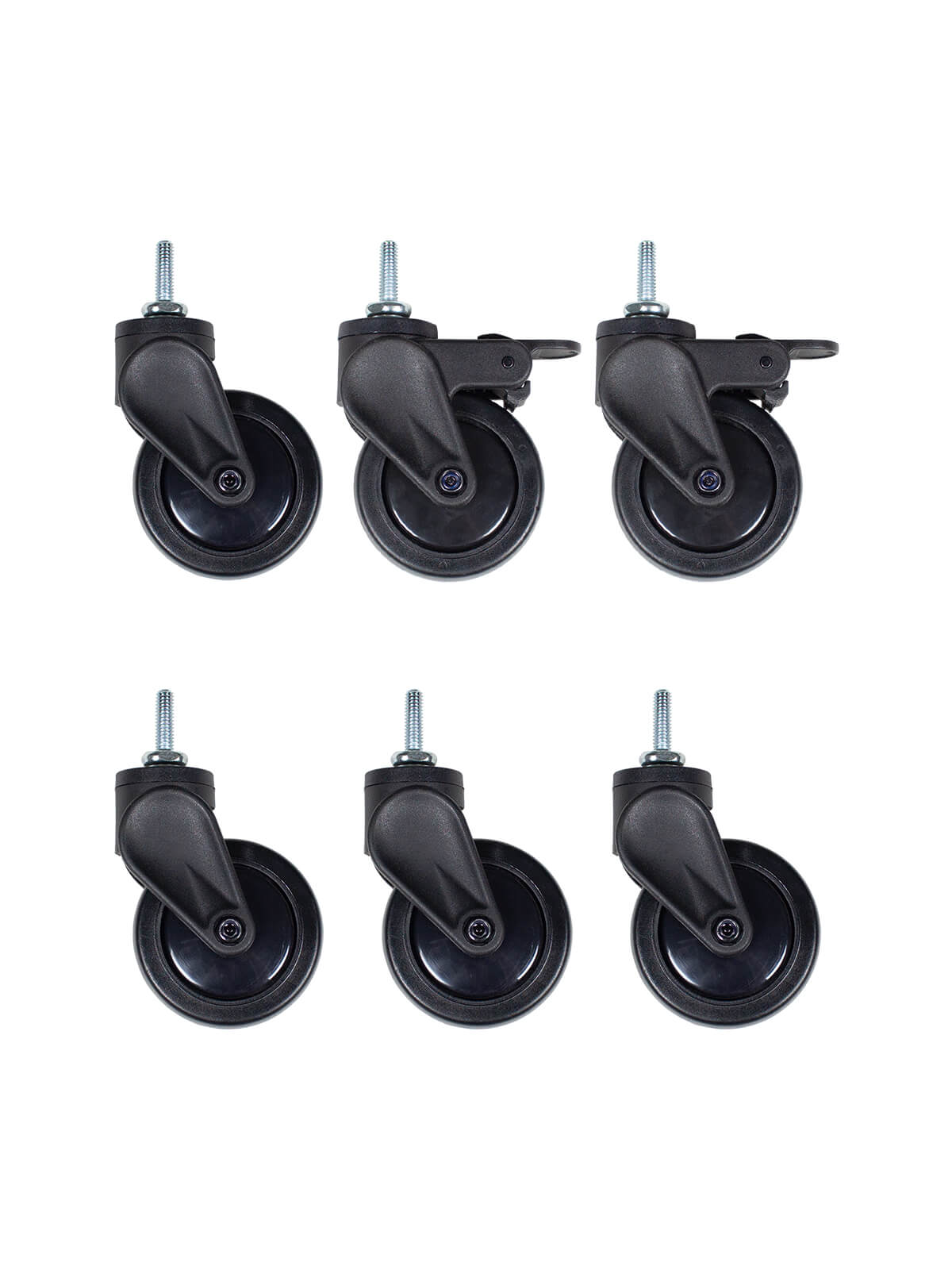 Busch Systems Aspyre Collection double wheel casters kit