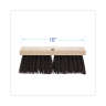 Boardwalk, 6.25in, Street Broom Head, Polypropylene Bristles, Brown