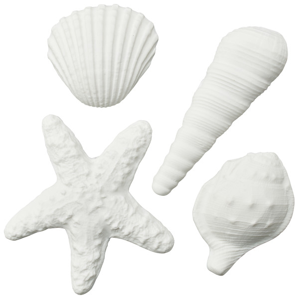 Seashell Assortment Gum Paste