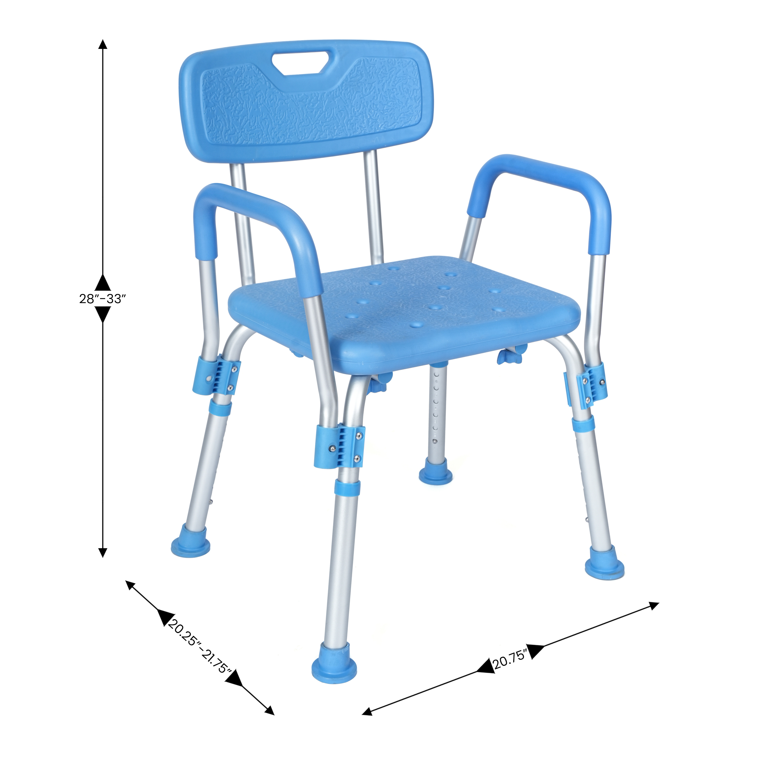 Silla de Baño y Ducha Ramsey con Respaldo Ajustable en Profundidad, Altura Ajustable Fr... - Imagen 29 de 37