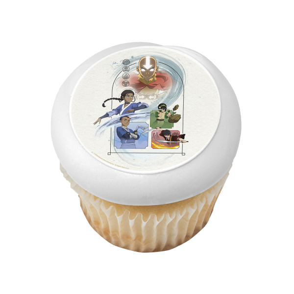 Avatar: The Last Airbender Team Avatar PhotoCake® Edible Image®