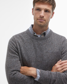 Essential Tisbury Crew-Neck Jumper Fog