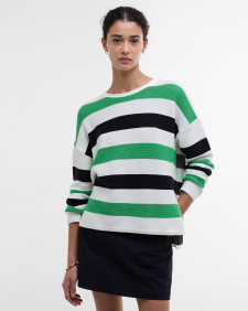 Marine Striped Crew Neck Jumper Multi Stripe