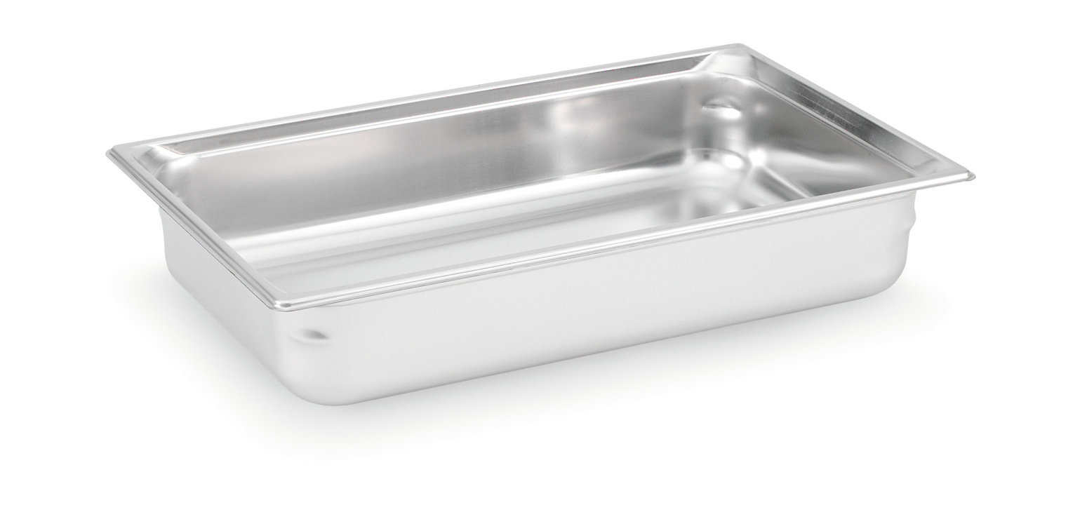 Full-size 4-inch-deep Super Pan 3® stainless steel steam table pan