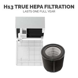 Fellowes, Array™, AR1 Air Purifier, Ceiling Mounted, Hardwired