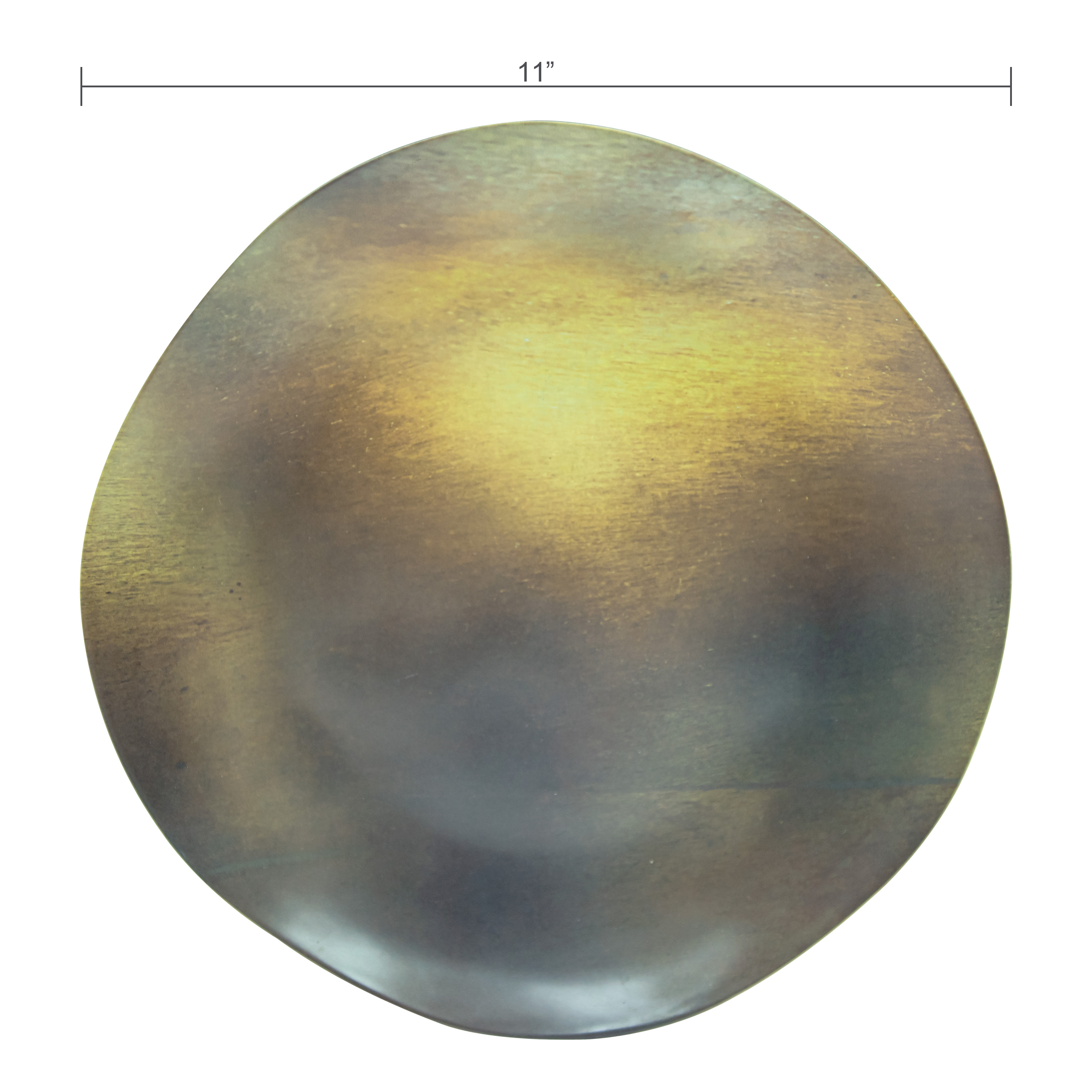Organica Metallic Dinnerware Set, Metallic, 12-piece set slideshow image 8 Organica Metallic Dinnerware Set, Metallic, 12-piece set slideshow image 8