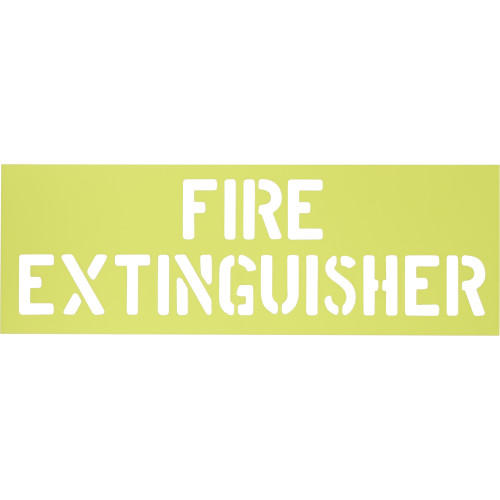 Fire Extinguisher Stencil (6