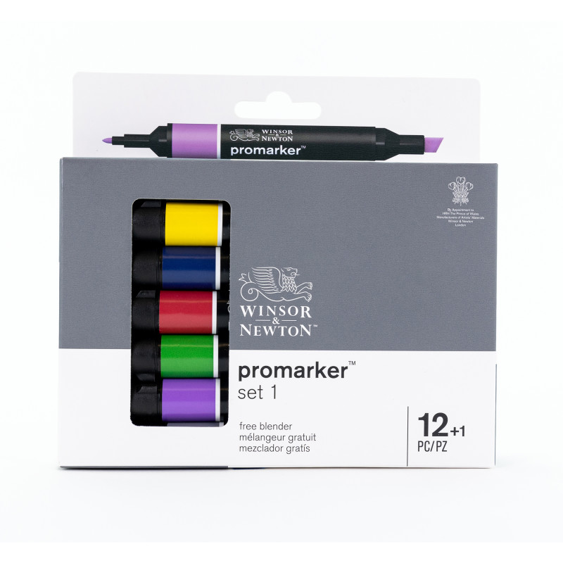 Promarker™, Essential Colors #1, Set of 12+1