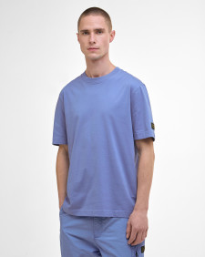 Outline T-Shirt Manor Blue