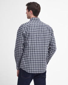 Lomond Tailored Long-Sleeved Shirt Blue Granite