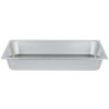Full-size 2 ½-inch-deep stainless steel deli pan