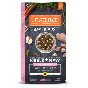 Raw Boost Toy Breed Chicken Dry Dog Food