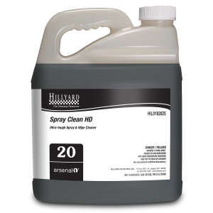 Hillyard, Arsenal® Spray Clean HD Multi-Purpose Cleaner, Arsenal® One Dispenser 2.5 Liter Bottle