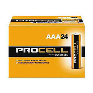 BATTERY PROCELL AAA 24/CT