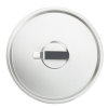 13-inch Tribute® stainless steel frying pan cover with dipped handle