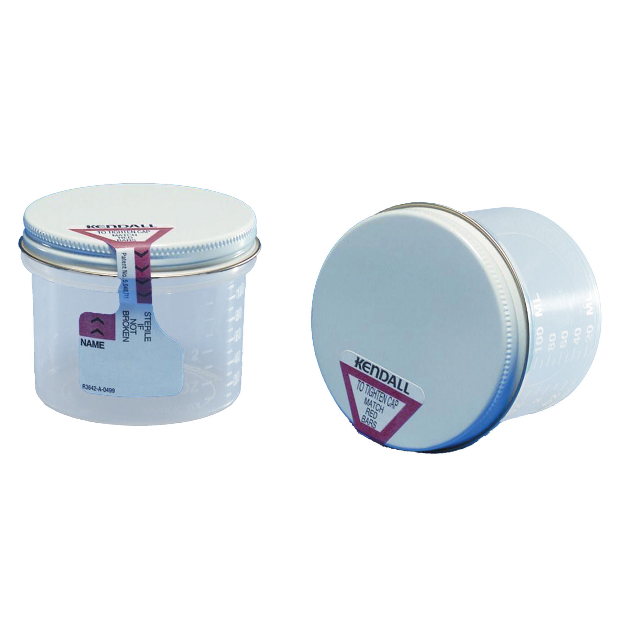 Specimen Container Precision™ 1-3/4 X 1-3/4 Inch 45 mL (1.5 oz.) Screw Cap Unprinted Sterile