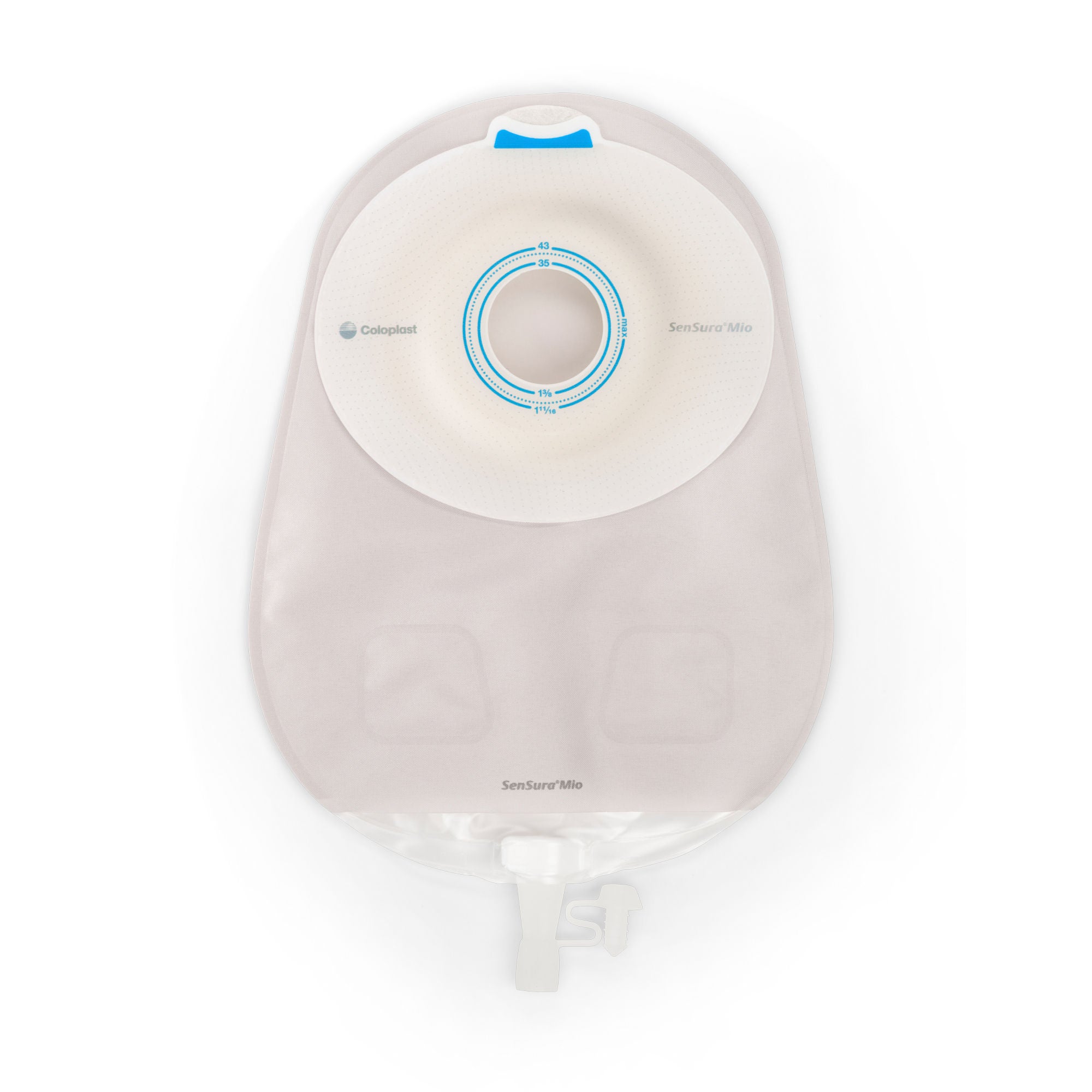 SenSura® Mio Convex Light 1-Piece Opaque Urostomy Pouch, 31mm Stoma