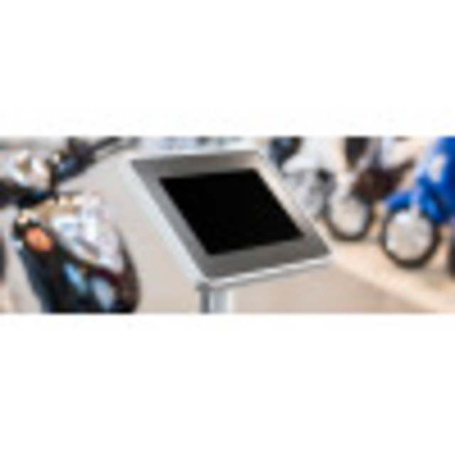 The lockable TabletSafe offers secure information display on a variety of tablet sizes.