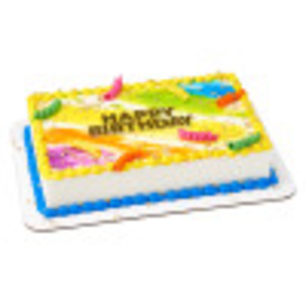 Image Cake Gold Happy Birthday
