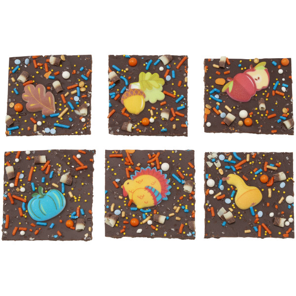 Thanksgiving Harvest - Red 3 Free Dec-Ons® Decorations