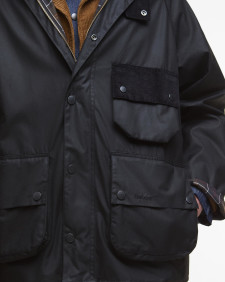 Modified Solway Waxed Jacket Black
