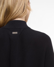 Lola Half-Zip Jumper Black