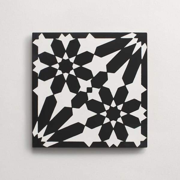 cement | moroccan one andalucia | black + white 